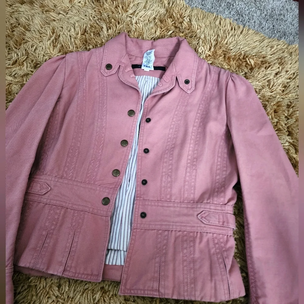 Marc Jacobs Pink Jean Jacket - Picture 1 of 4